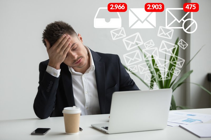 Bandejas de correo